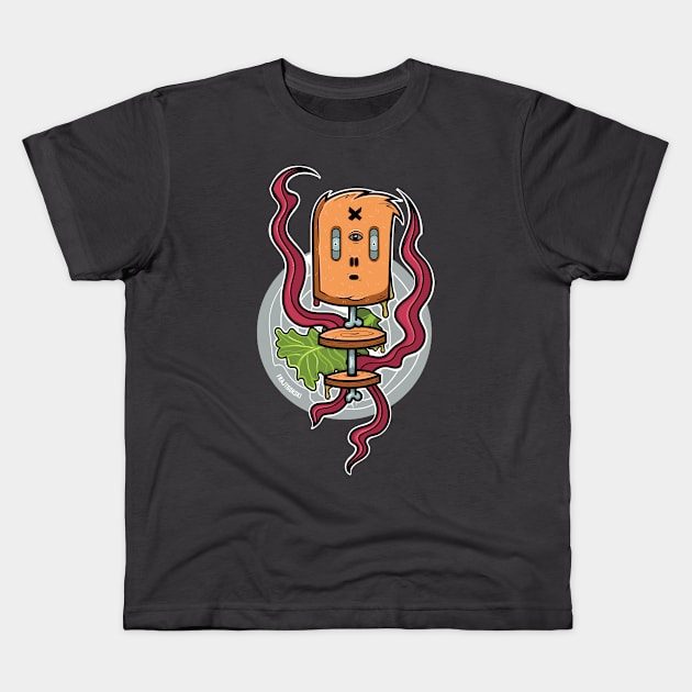 Meat and lettuce Kids T-Shirt by Frajtgorski